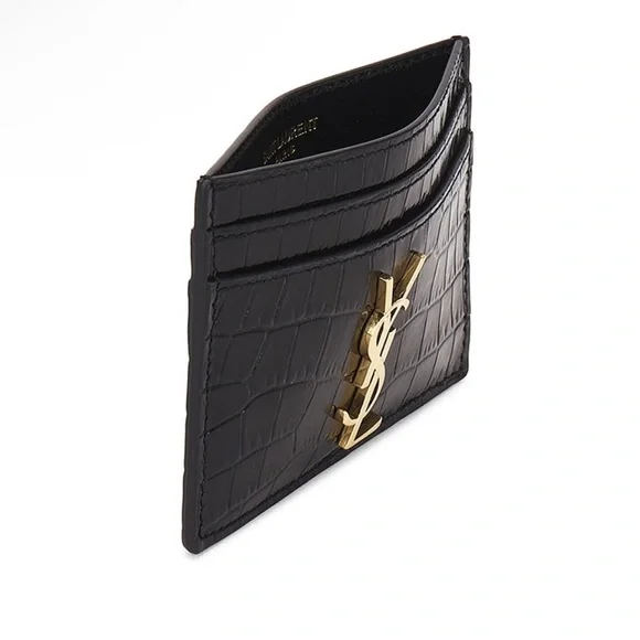 YSL Leather Card Holder - Picture 4 of 9